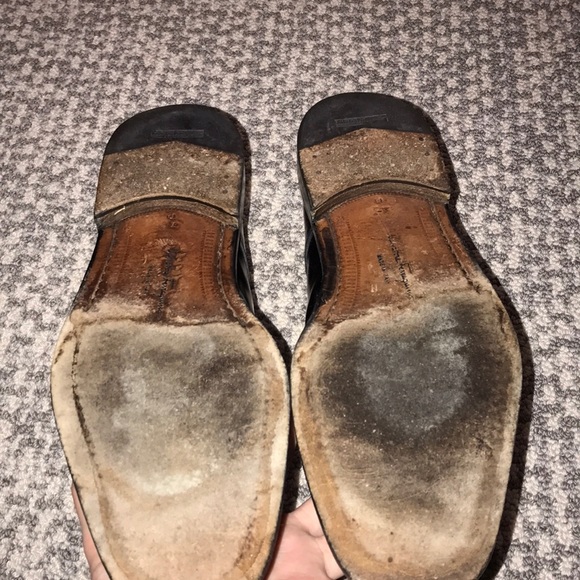 Black Ferragamo Dress Shoes